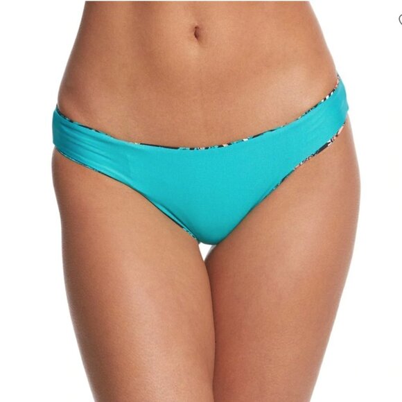 NWT * SPLENDID Reversible Farm House Floral Retro Bikini Bottom.  Size S - Picture 1 of 13